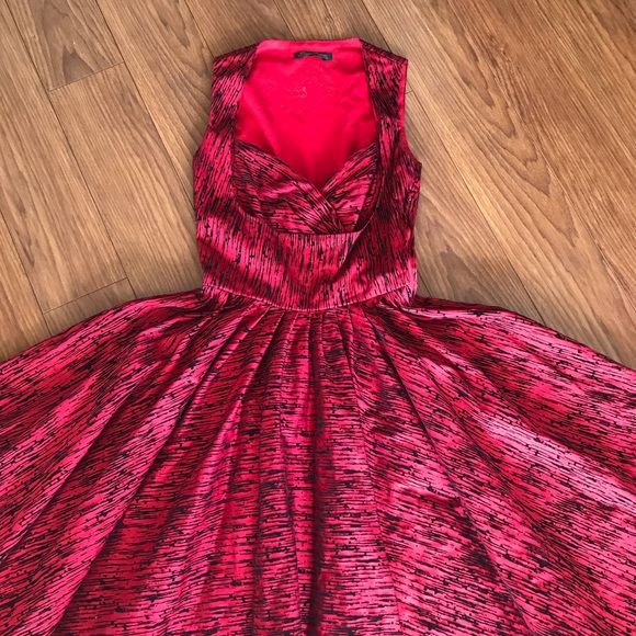 Laura Byrnes Black Label Grace Swing Pinup Dress Size XS - Picture 2 of 8